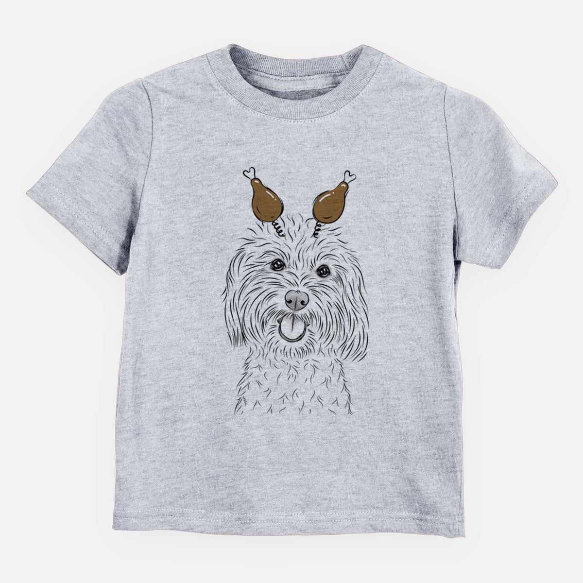 Thanksgiving Cuddles the Coton de Tulear - Kids/Youth/Toddler Shirt