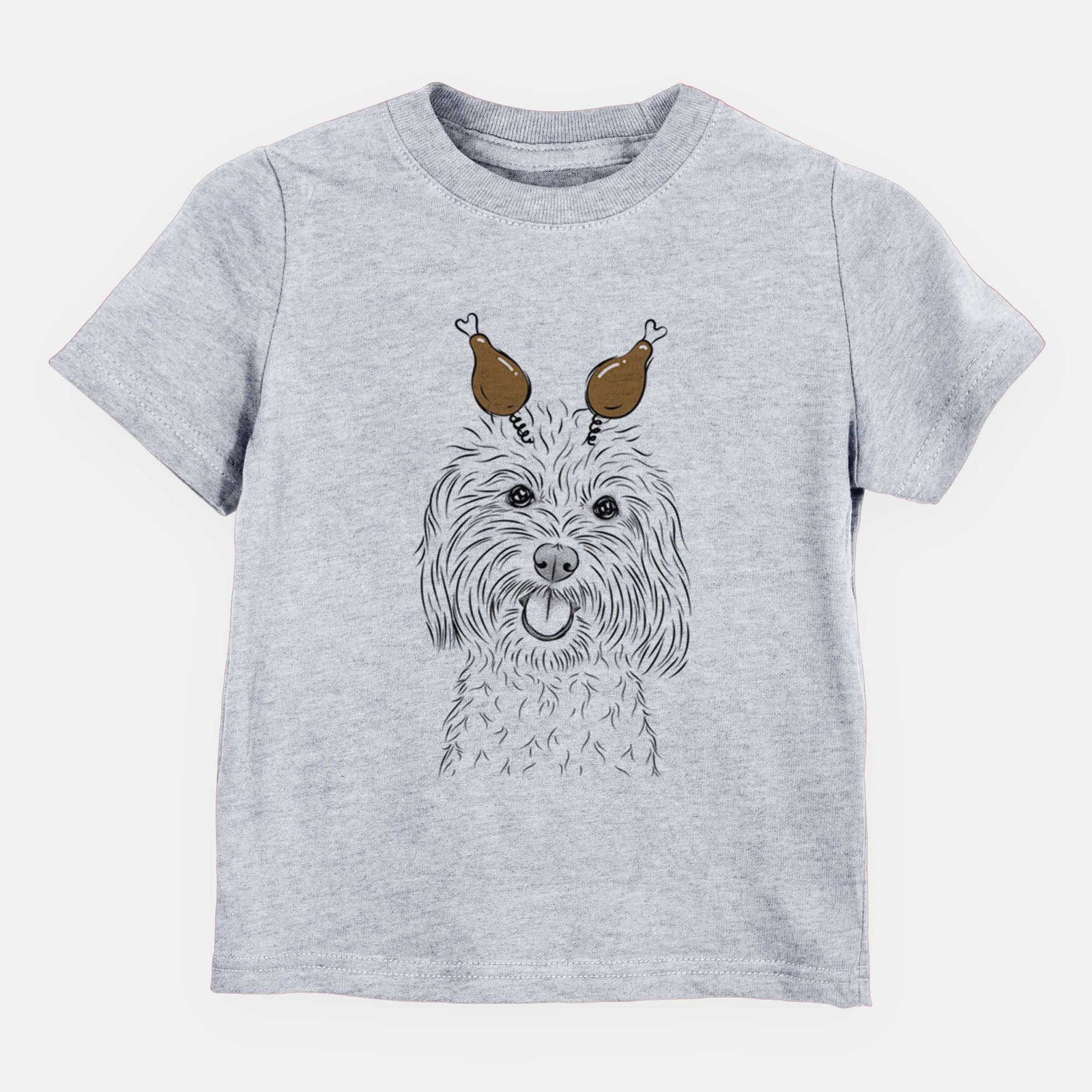 Thanksgiving Cuddles the Coton de Tulear - Kids/Youth/Toddler Shirt