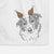 Cyclone the Australian Shepherd Decorative Hand Towel