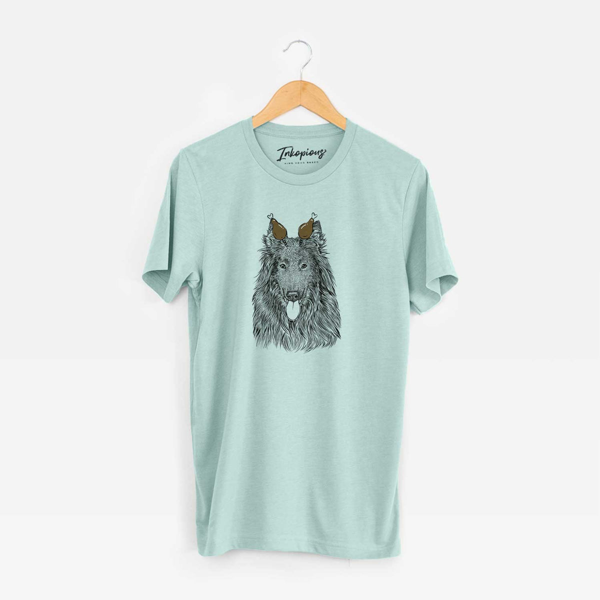 Thanksgiving Daan the Belgian Shepherd - Unisex Crewneck