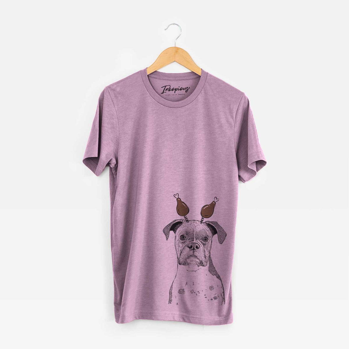 Thanksgiving Daisy the Boxer - Unisex Crewneck