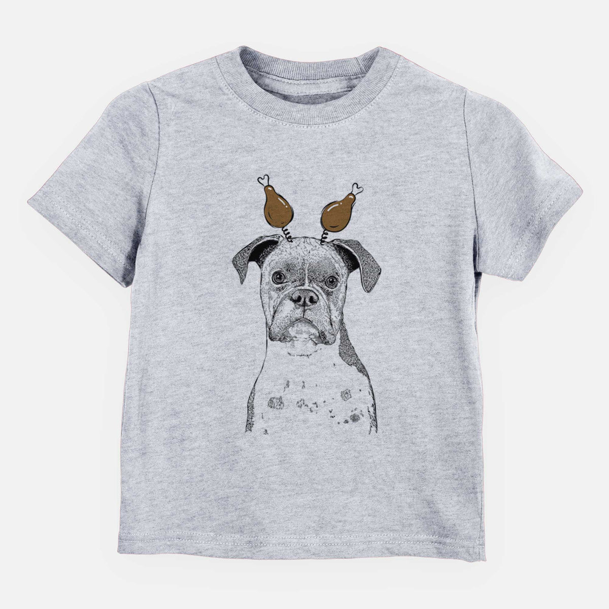 Thanksgiving Daisy the Boxer - Kids/Youth/Toddler Shirt