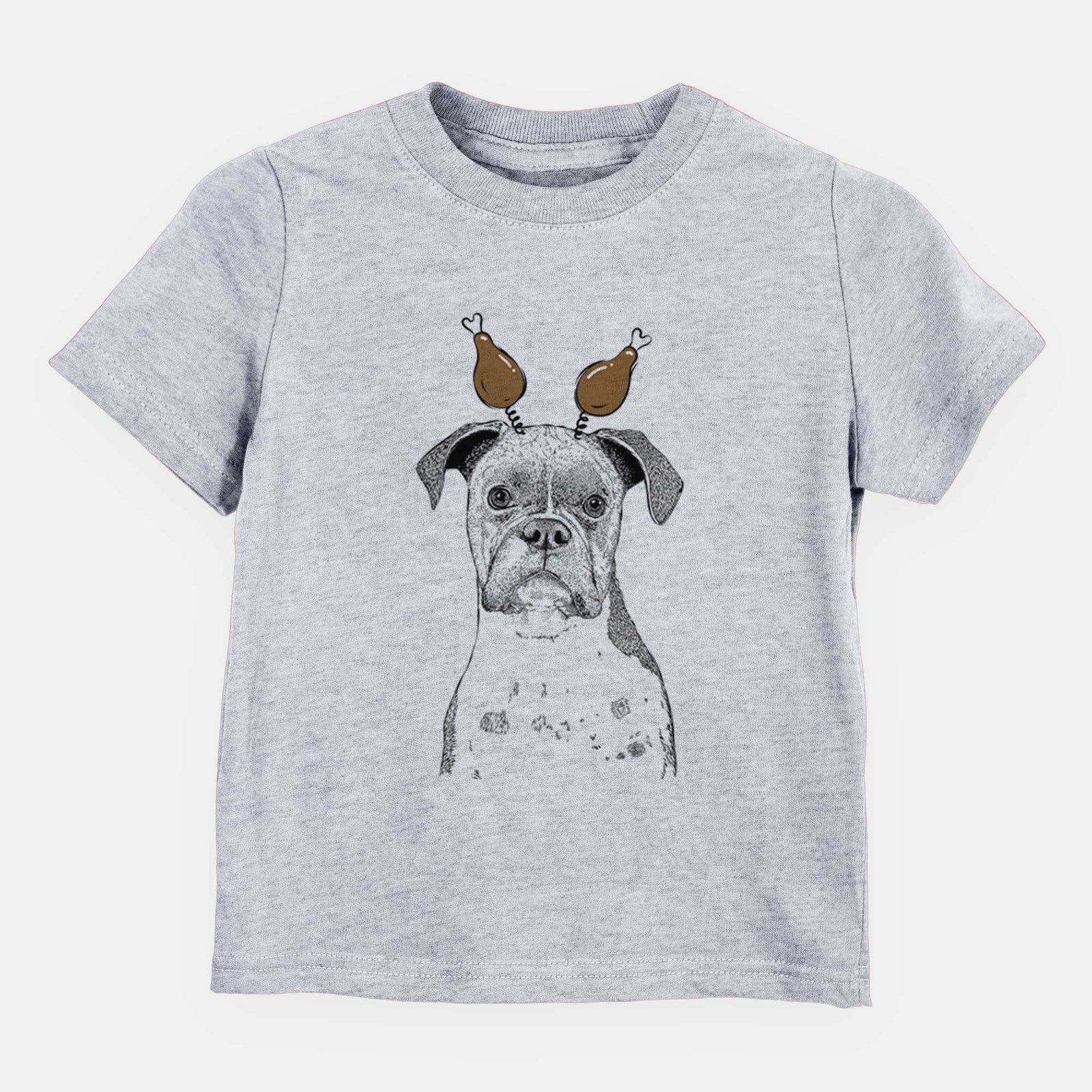 Thanksgiving Daisy the Boxer - Kids/Youth/Toddler Shirt