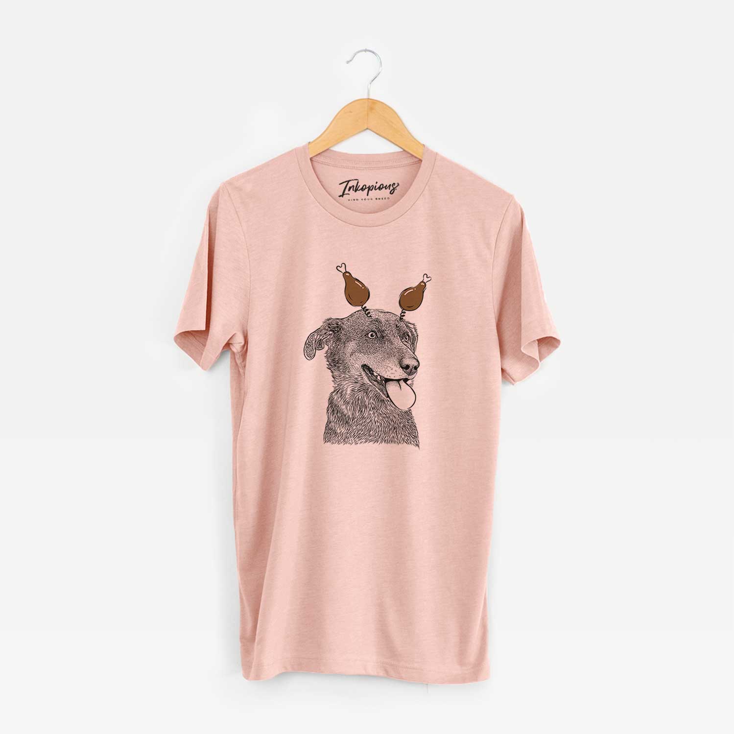 Thanksgiving Daisy the Australian Shepherd Mix - Unisex Crewneck