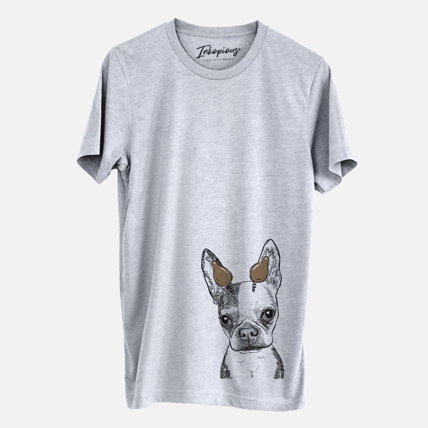 Thanksgiving Daisy the Boston Terrier - Unisex Crewneck