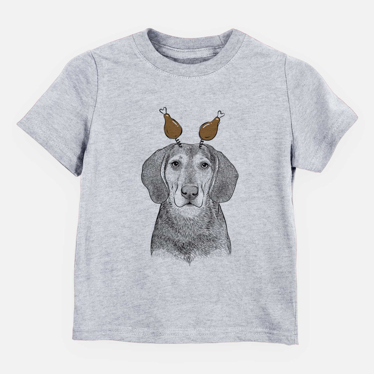 Thanksgiving Daisy the Hound Mix - Kids/Youth/Toddler Shirt