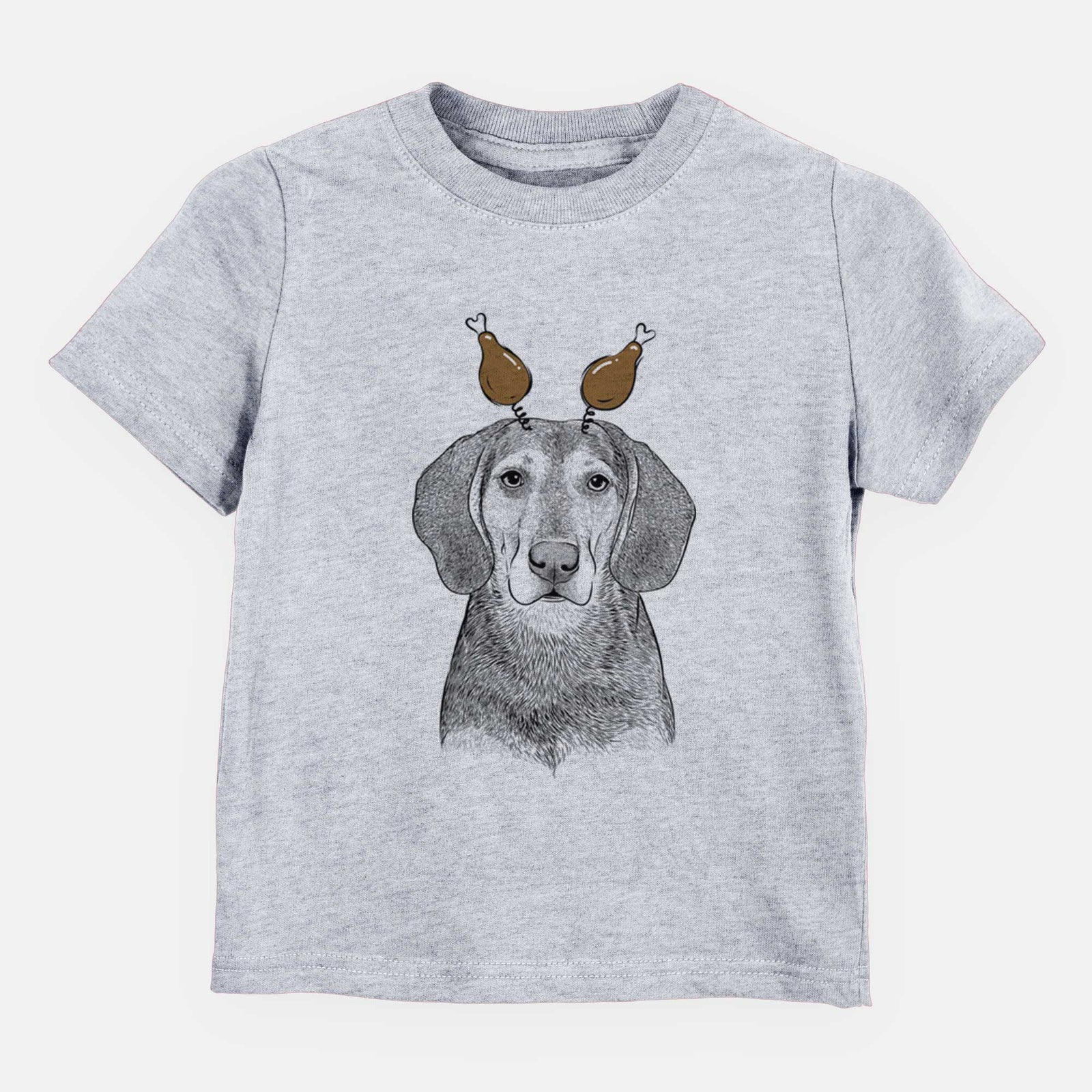 Thanksgiving Daisy the Hound Mix - Kids/Youth/Toddler Shirt