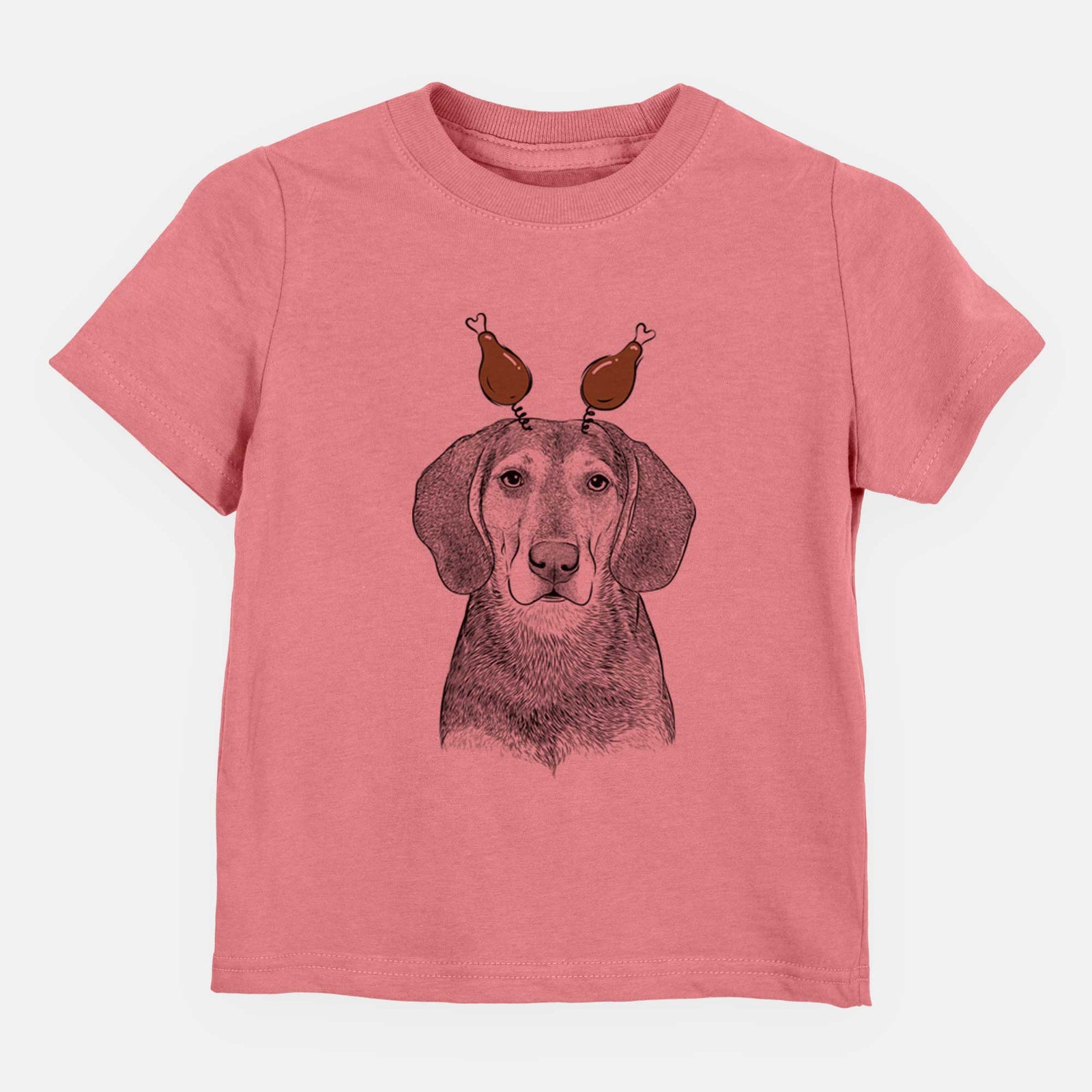 Thanksgiving Daisy the Hound Mix - Kids/Youth/Toddler Shirt