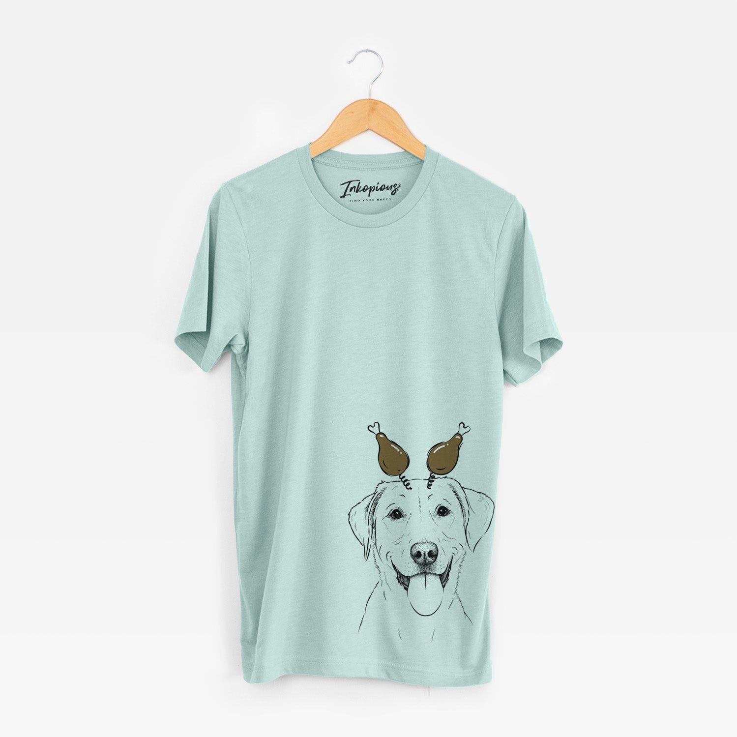 Thanksgiving Daisy the Labrador Retriever - Unisex Crewneck