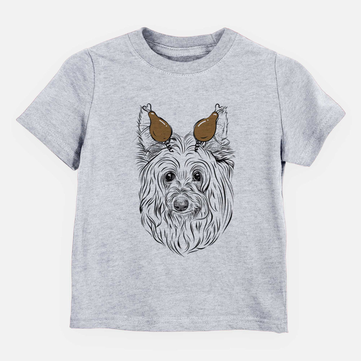 Thanksgiving Daisy May the Silky Terrier - Kids/Youth/Toddler Shirt