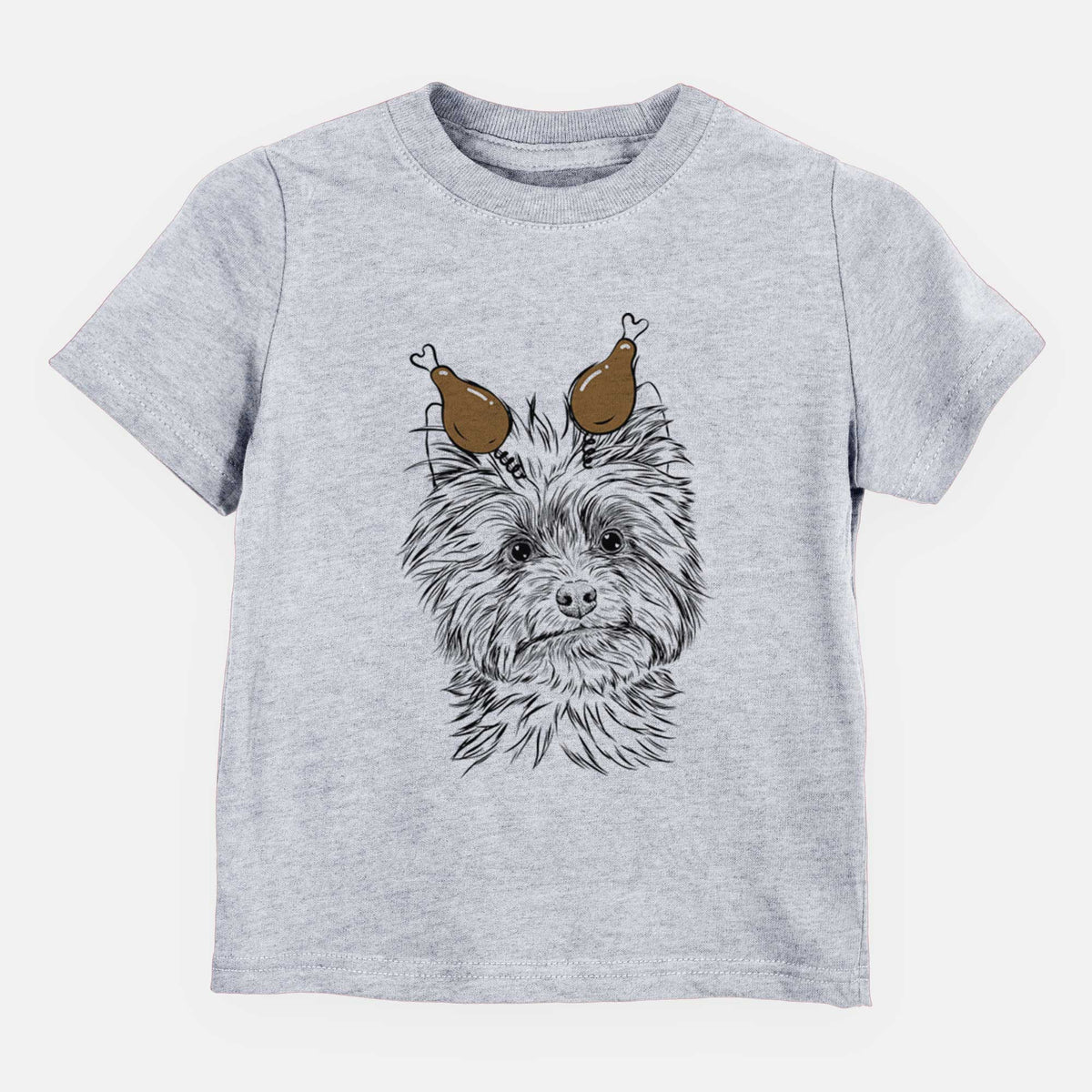 Thanksgiving Dakota the Yorkshire Terrier - Kids/Youth/Toddler Shirt