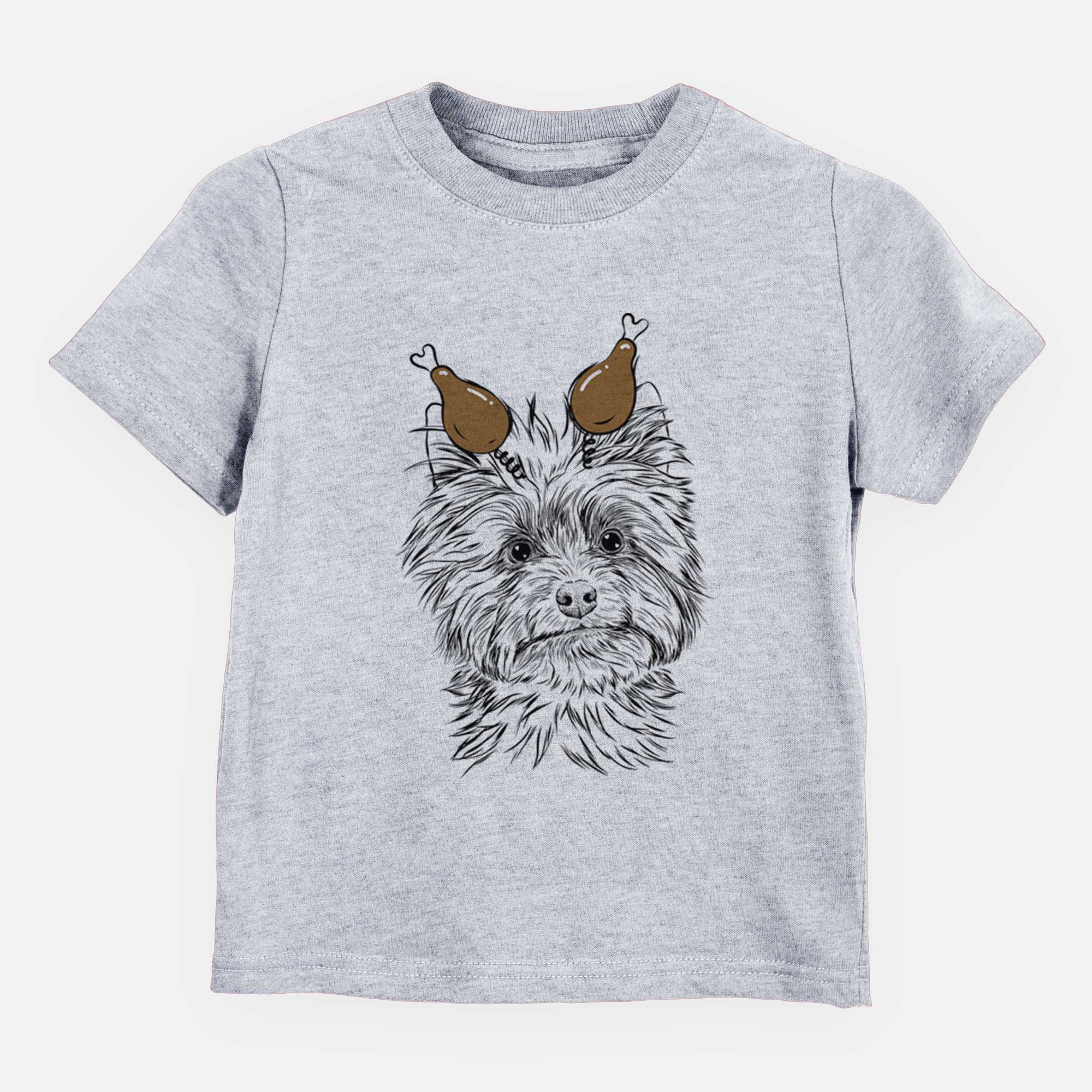 Thanksgiving Dakota the Yorkshire Terrier - Kids/Youth/Toddler Shirt