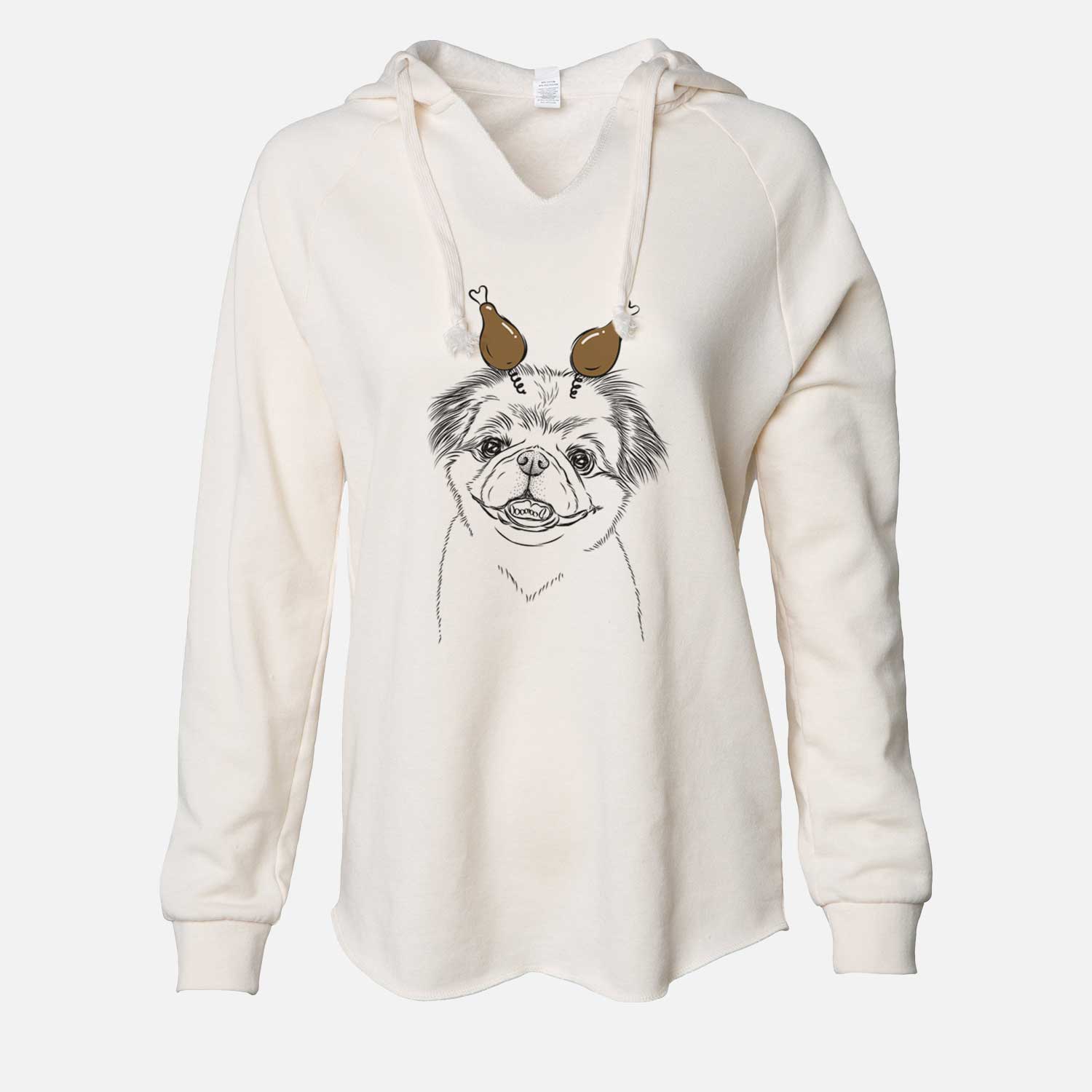 Thanksgiving Danny the Pekingese - Cali Wave Hooded Sweatshirt