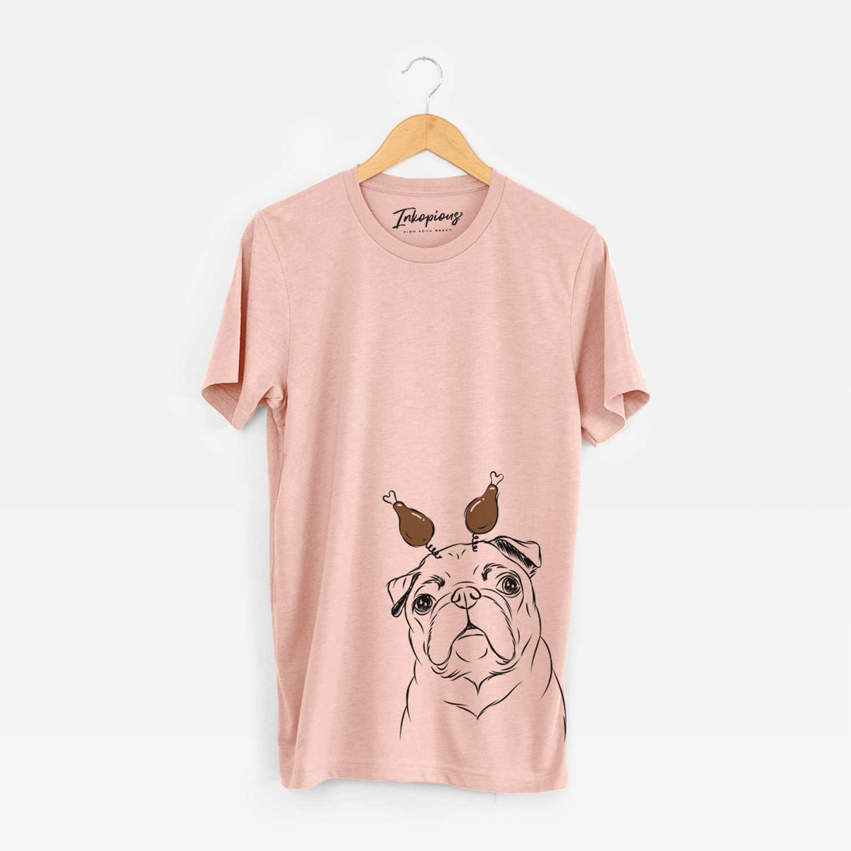 Thanksgiving Darling Chloe the Pug - Unisex Crewneck
