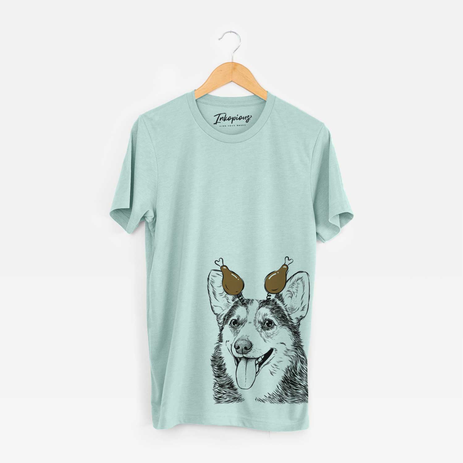 Thanksgiving Darma the Corgi - Unisex Crewneck