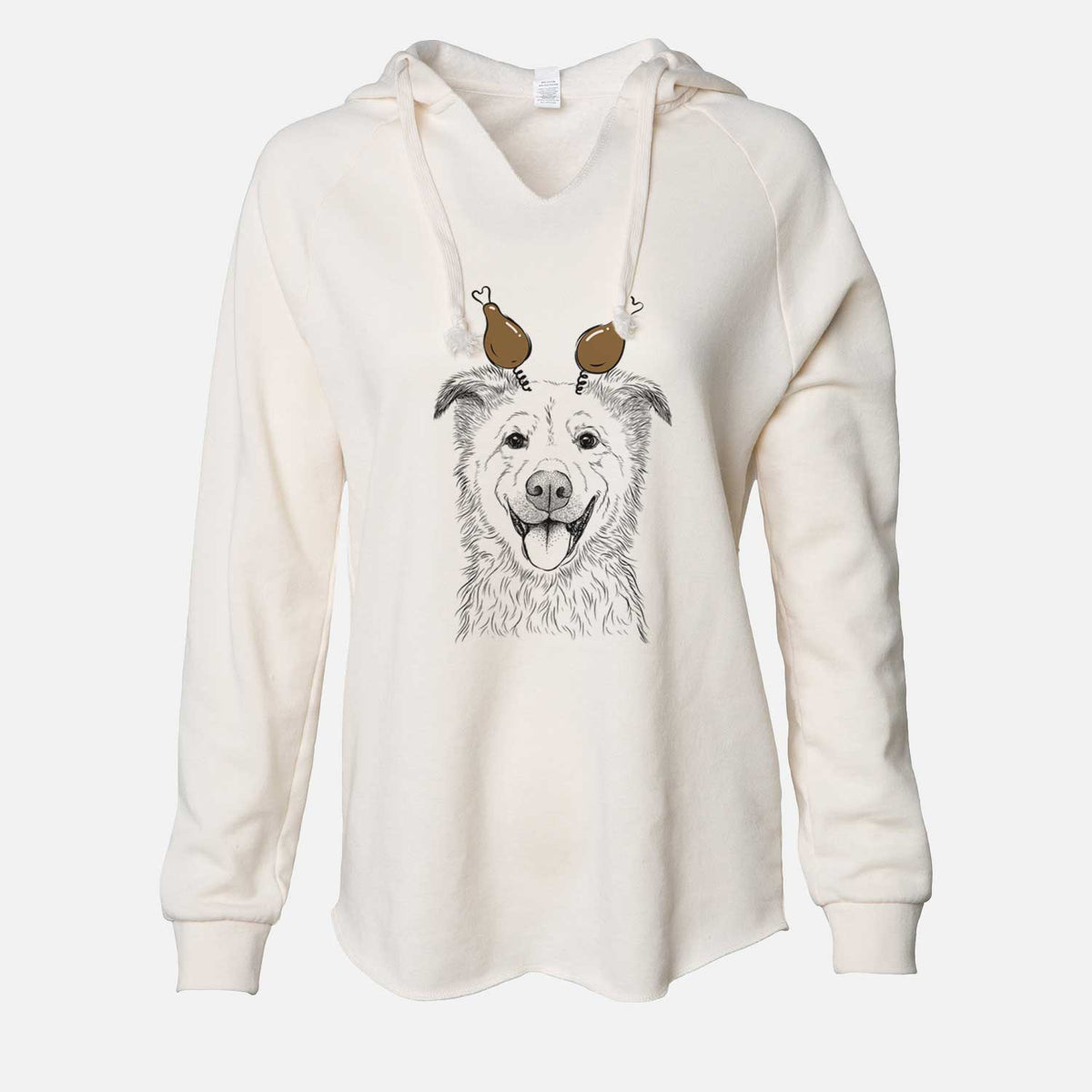 Thanksgiving Dawson the Mixed Breed - Cali Wave Hooded Sweatshirt