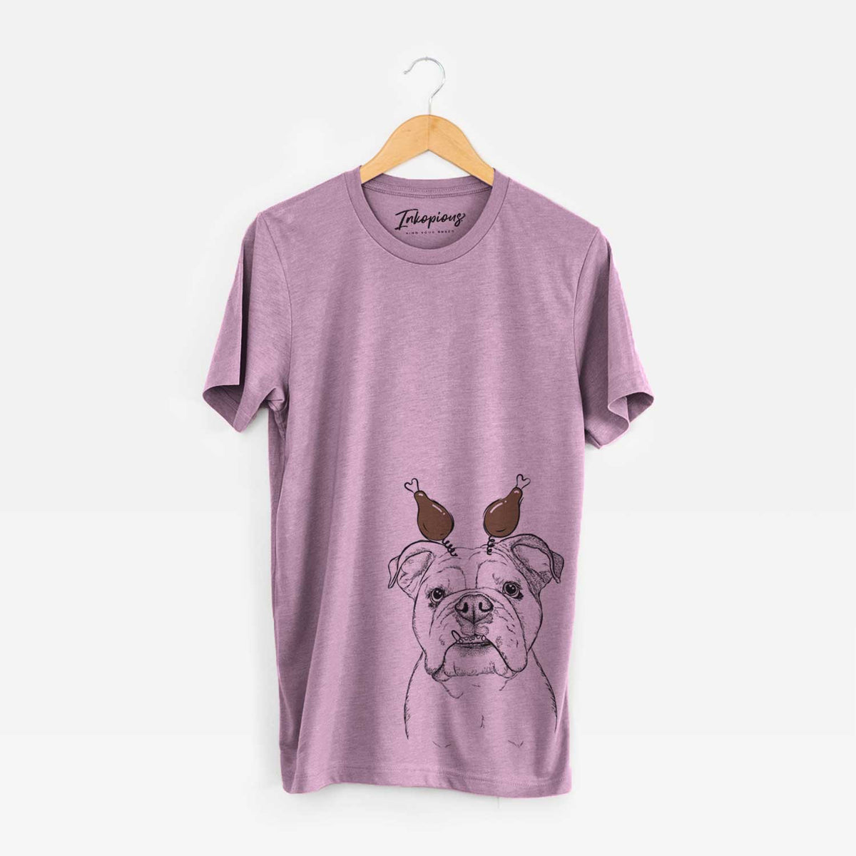 Thanksgiving Dazy the English Bulldog - Unisex Crewneck