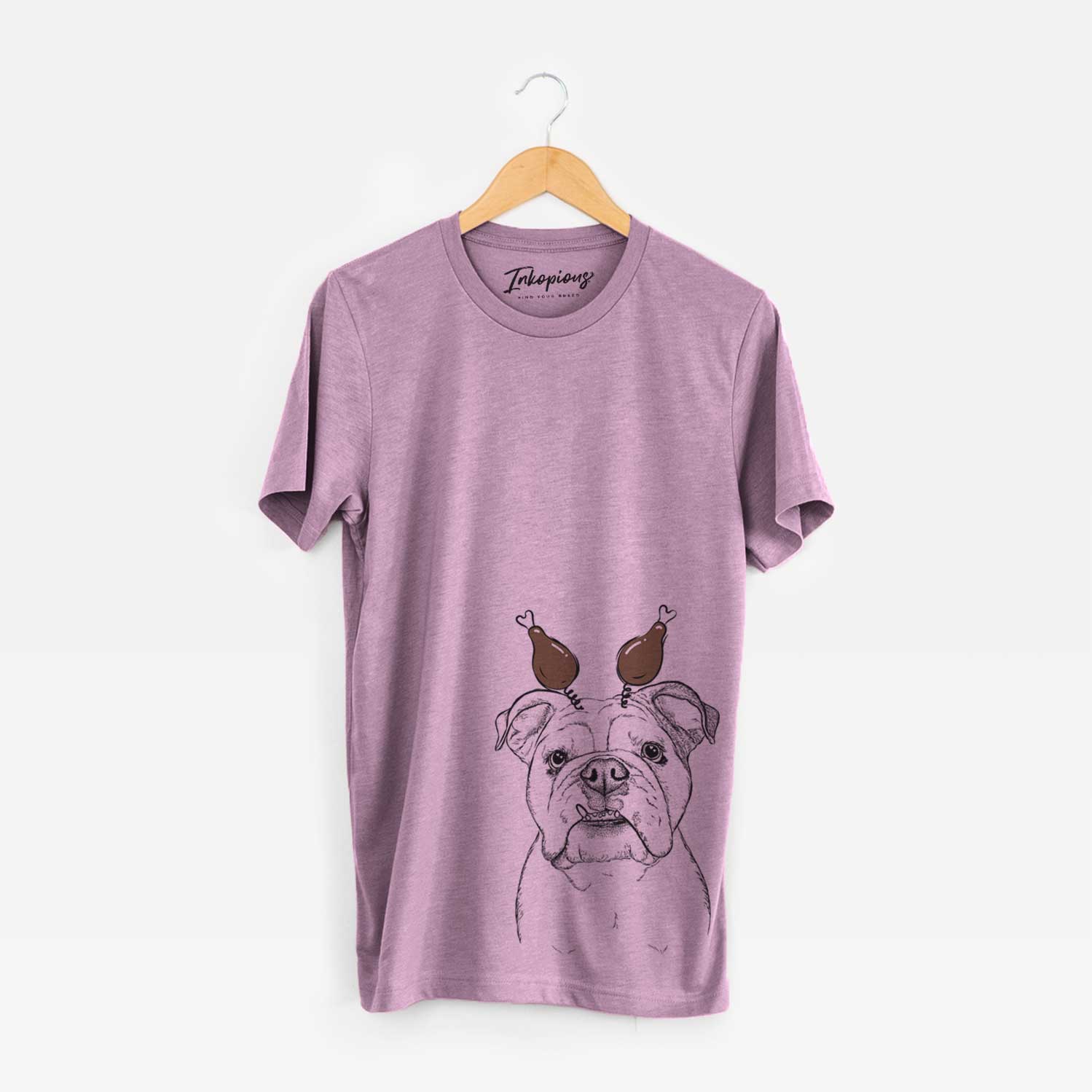 Thanksgiving Dazy the English Bulldog - Unisex Crewneck