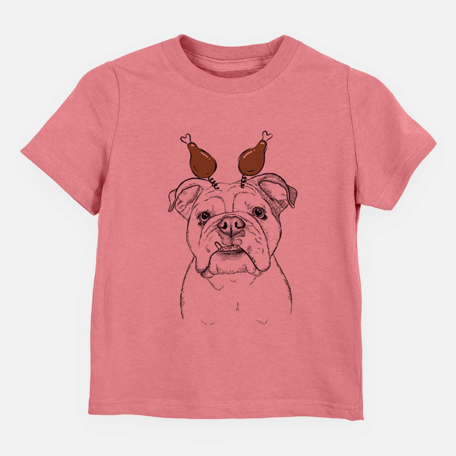 Thanksgiving Dazy the English Bulldog - Kids/Youth/Toddler Shirt