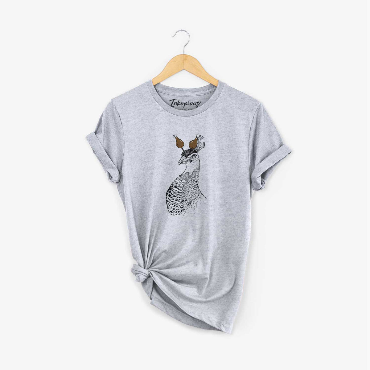 Thanksgiving Dee the Peahen - Unisex Crewneck