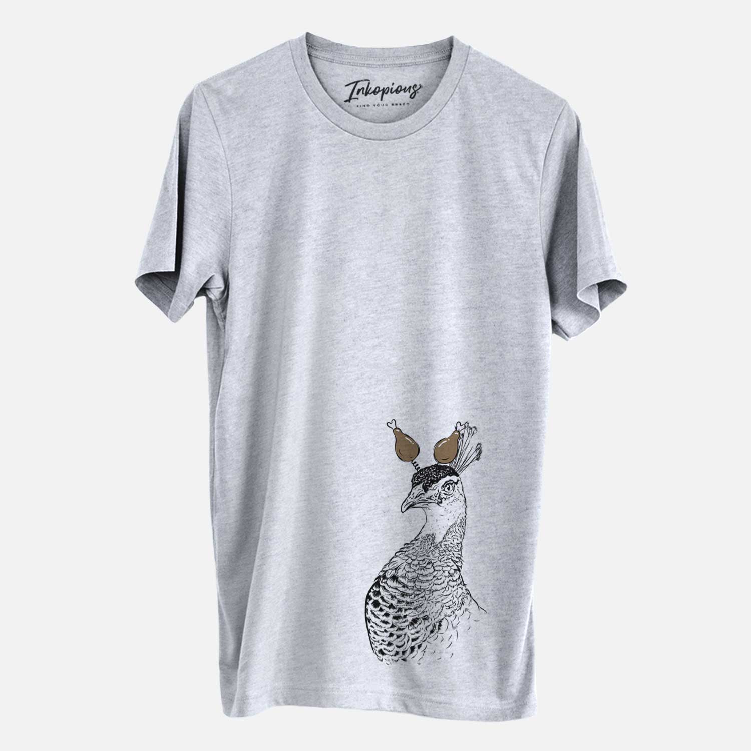 Thanksgiving Dee the Peahen - Unisex Crewneck