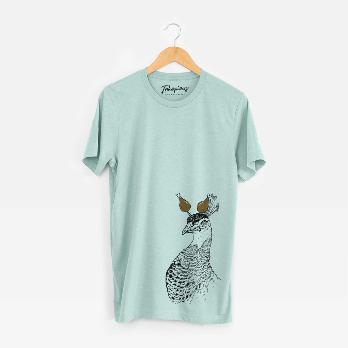 Thanksgiving Dee the Peahen - Unisex Crewneck