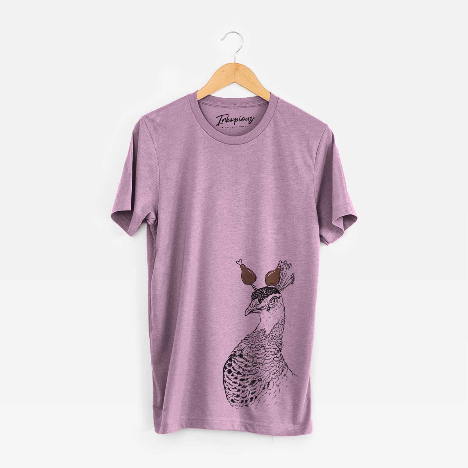 Thanksgiving Dee the Peahen - Unisex Crewneck