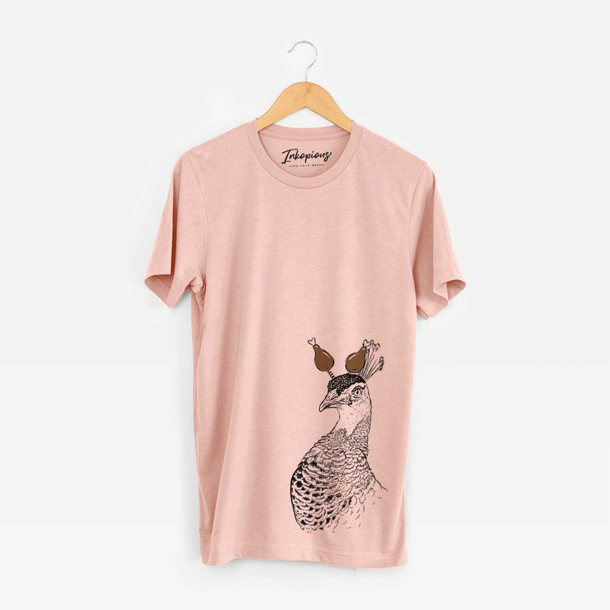 Thanksgiving Dee the Peahen - Unisex Crewneck