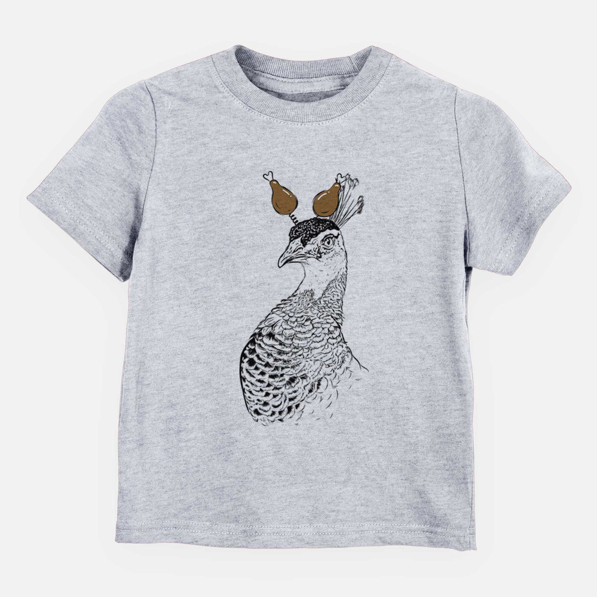 Thanksgiving Dee the Peahen - Kids/Youth/Toddler Shirt