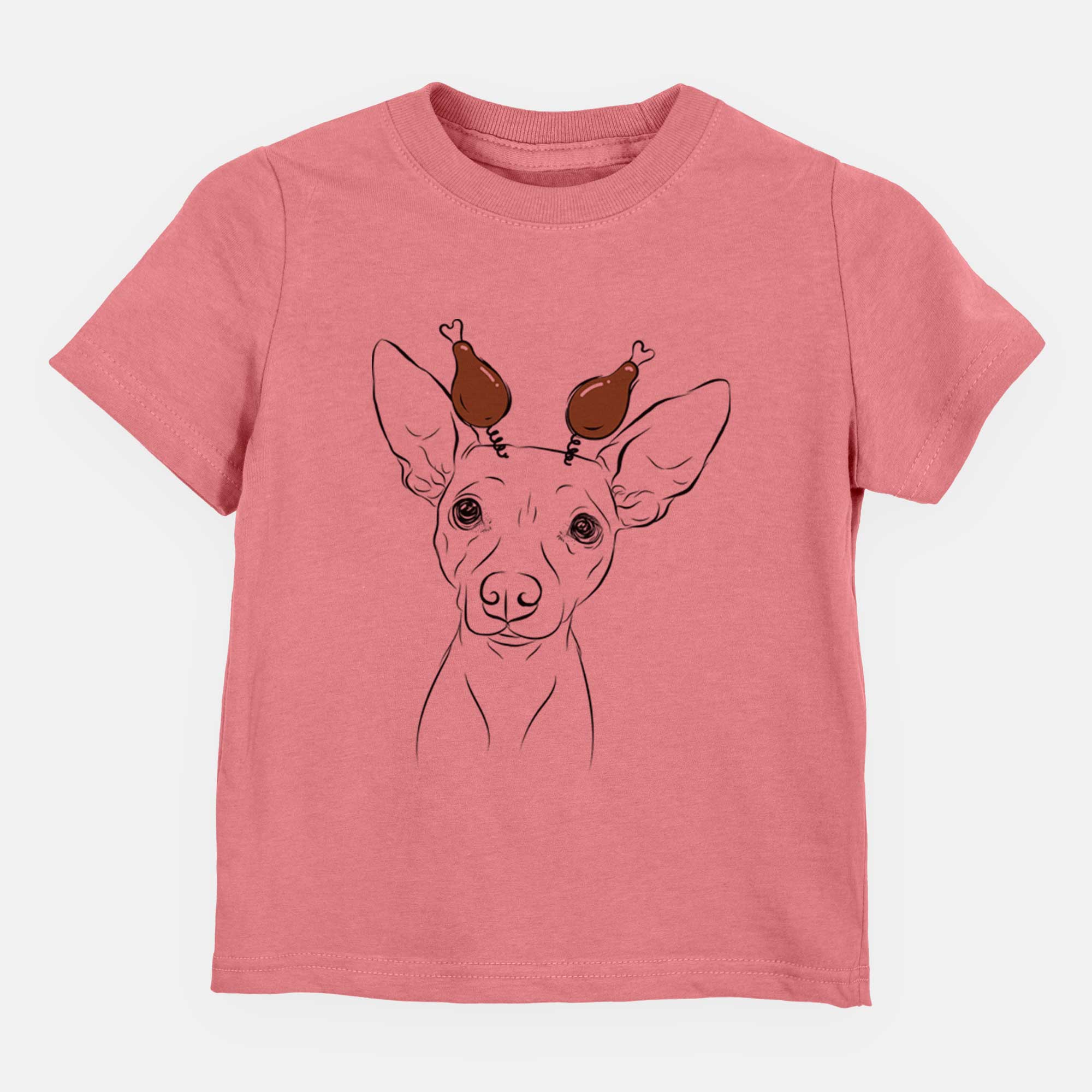 Thanksgiving Desi the American Hairless Terrier - Kids/Youth/Toddler Shirt