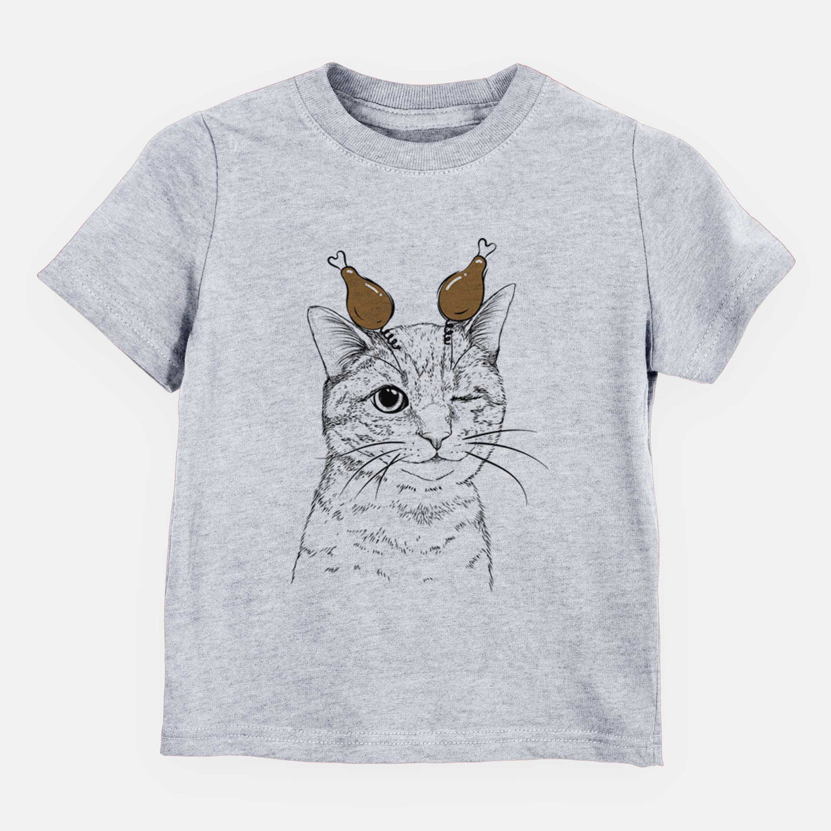 Thanksgiving Dexter the Domestic Shorthair - Kids/Youth/Toddler Shirt