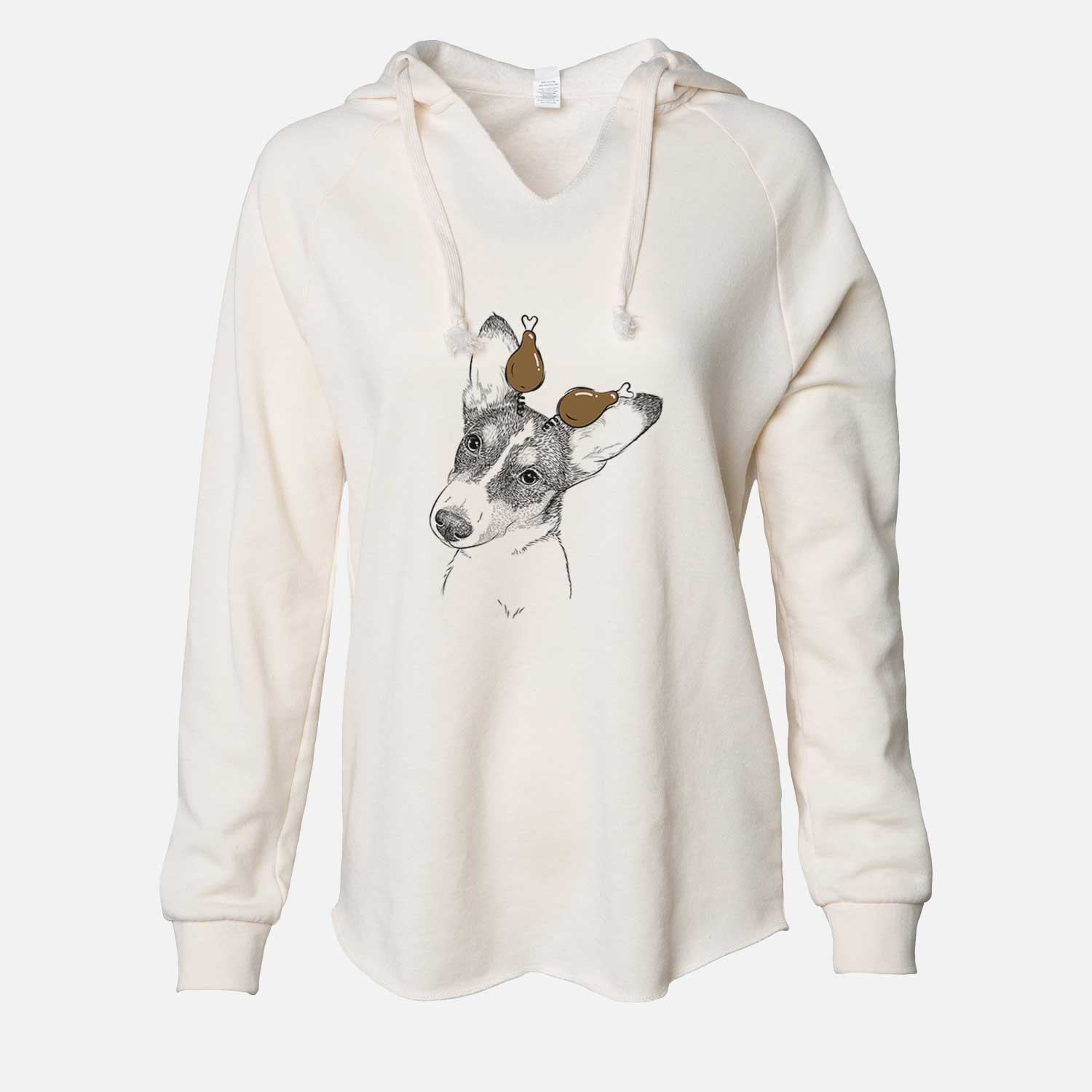 Thanksgiving Dexter the Corgi - Cali Wave Hooded Sweatshirt