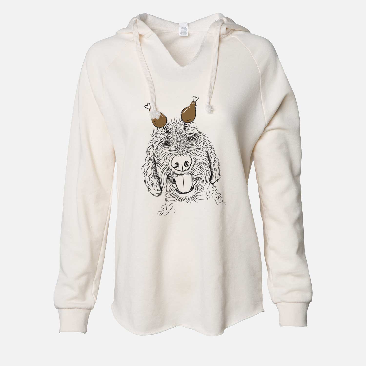 Thanksgiving Dixie the Doodle - Cali Wave Hooded Sweatshirt