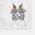 Dizzy the Border Collie Decorative Hand Towel