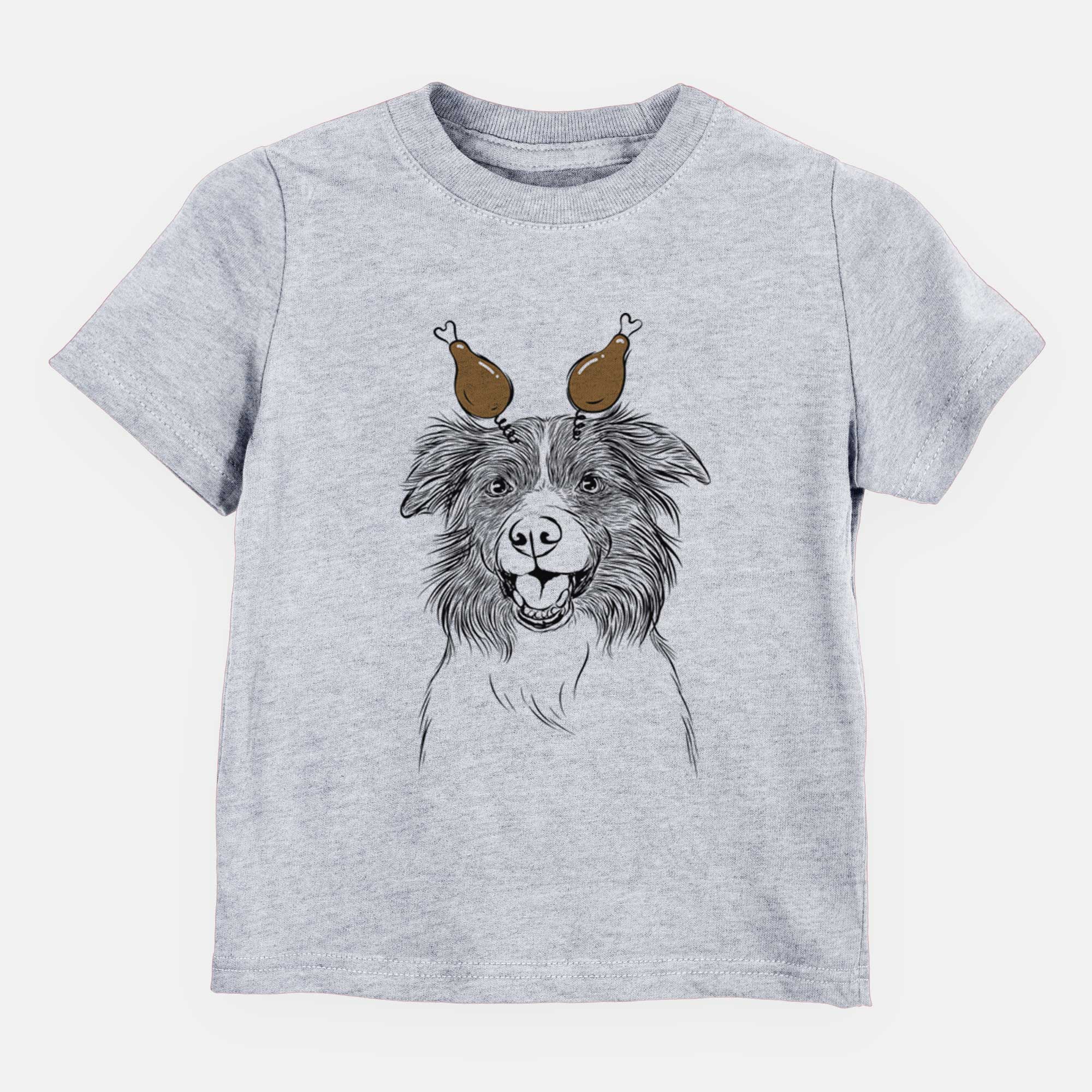Thanksgiving Dizzy the Border Collie - Kids/Youth/Toddler Shirt