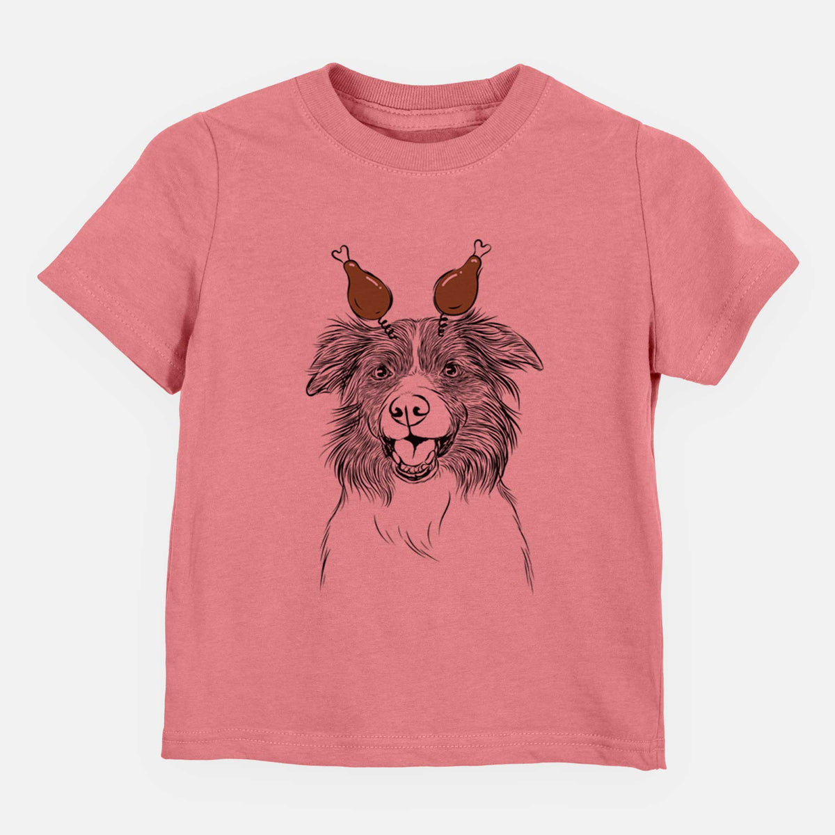 Thanksgiving Dizzy the Border Collie - Kids/Youth/Toddler Shirt