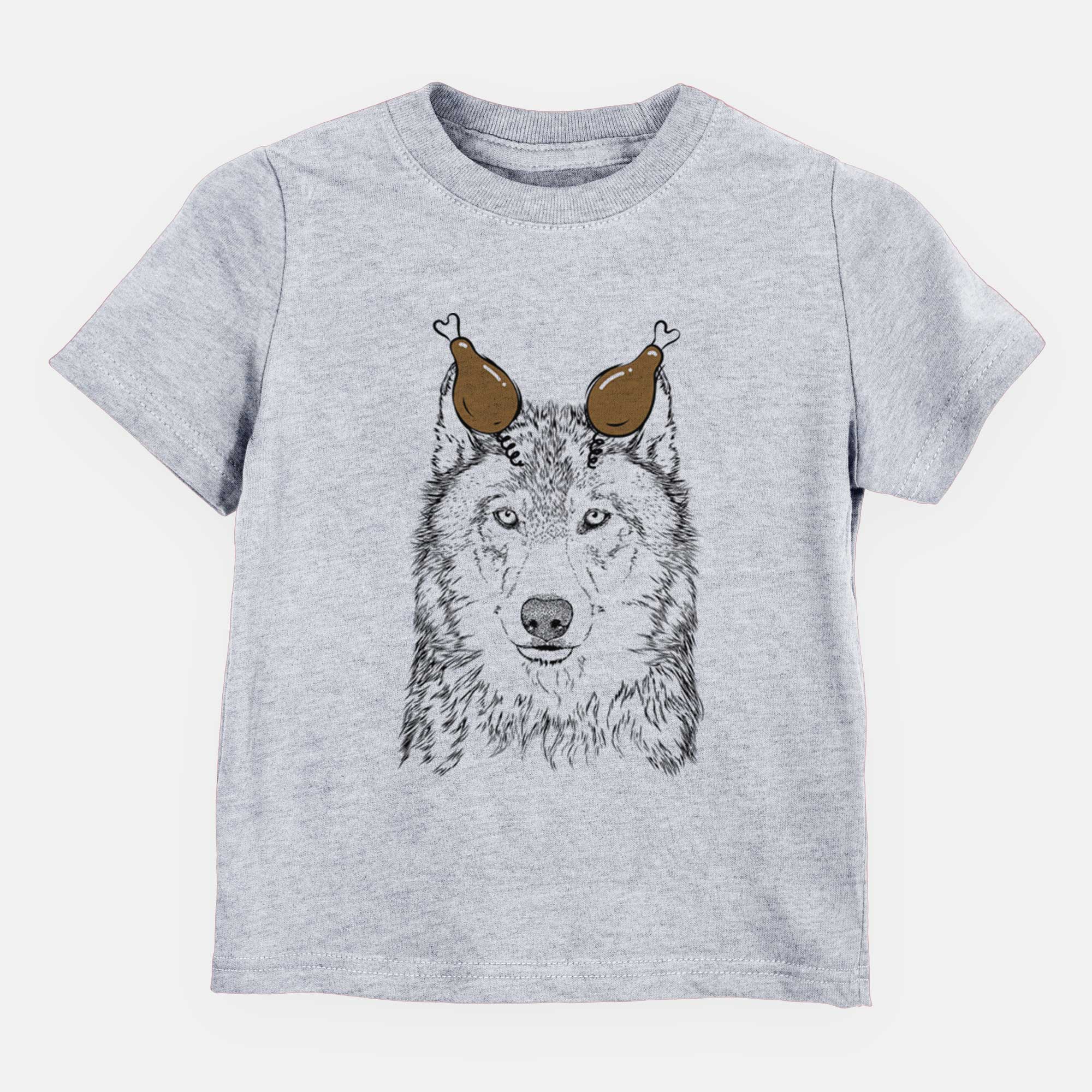 Thanksgiving Django the Grey Wolf - Kids/Youth/Toddler Shirt