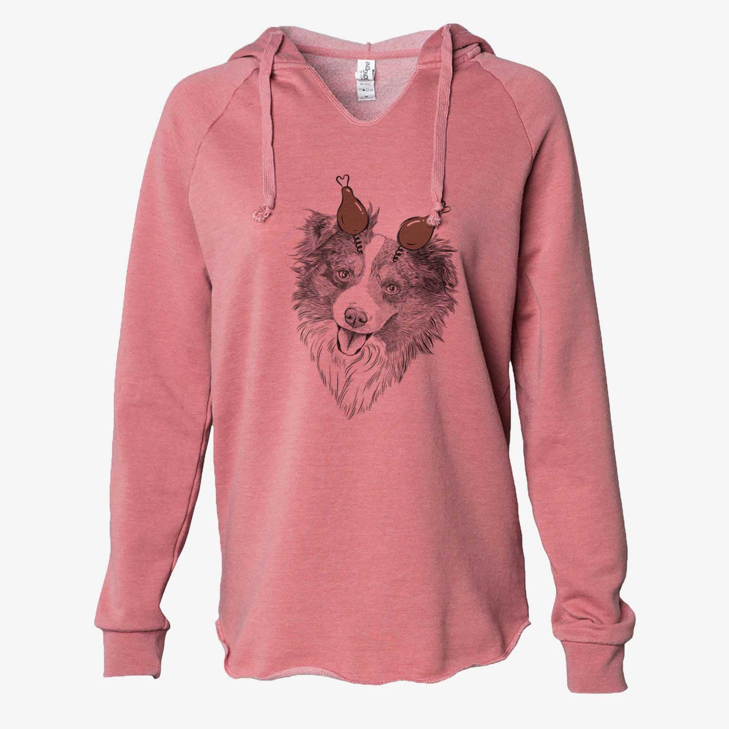 Thanksgiving Doc the Mini Aussie - Cali Wave Hooded Sweatshirt