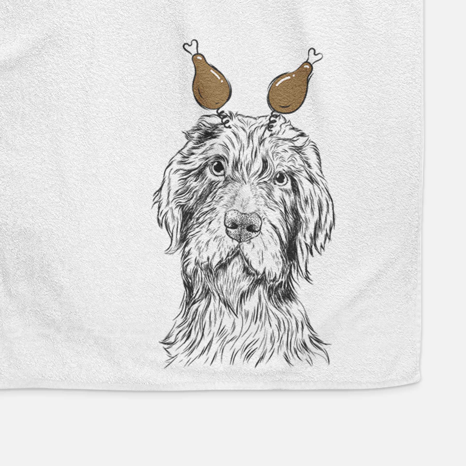 Doc Holliday the Pudelpointer Decorative Hand Towel