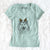 Thanksgiving Donnan the Rough Collie - Women's V-neck Shirt