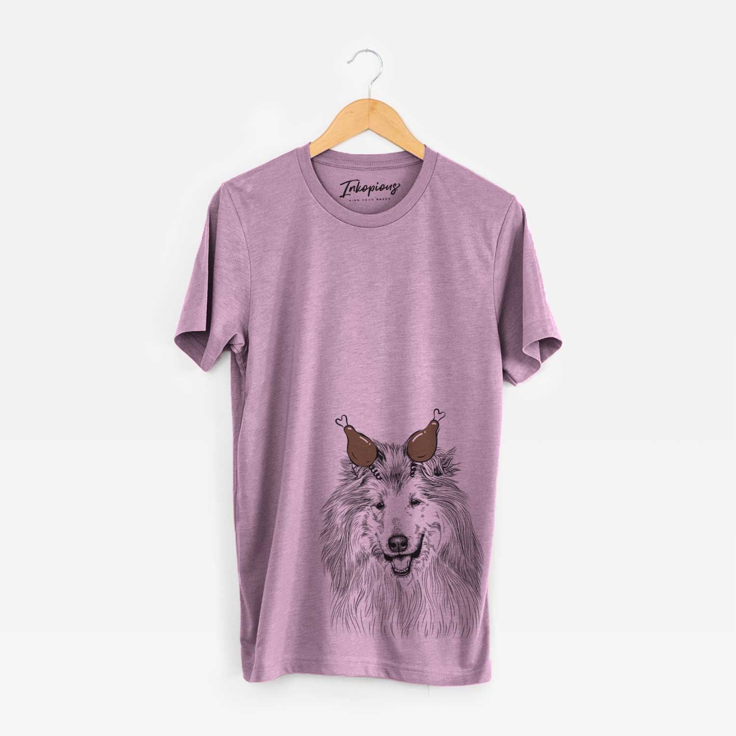 Thanksgiving Donnan the Rough Collie - Unisex Crewneck