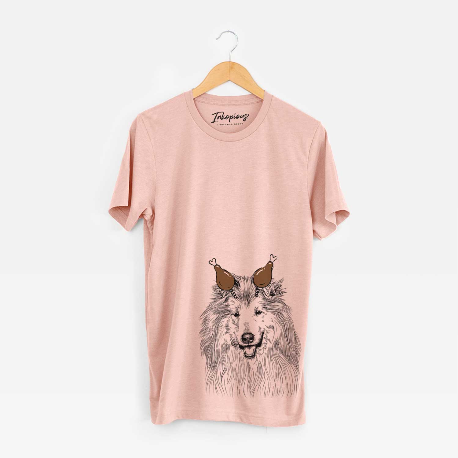 Thanksgiving Donnan the Rough Collie - Unisex Crewneck