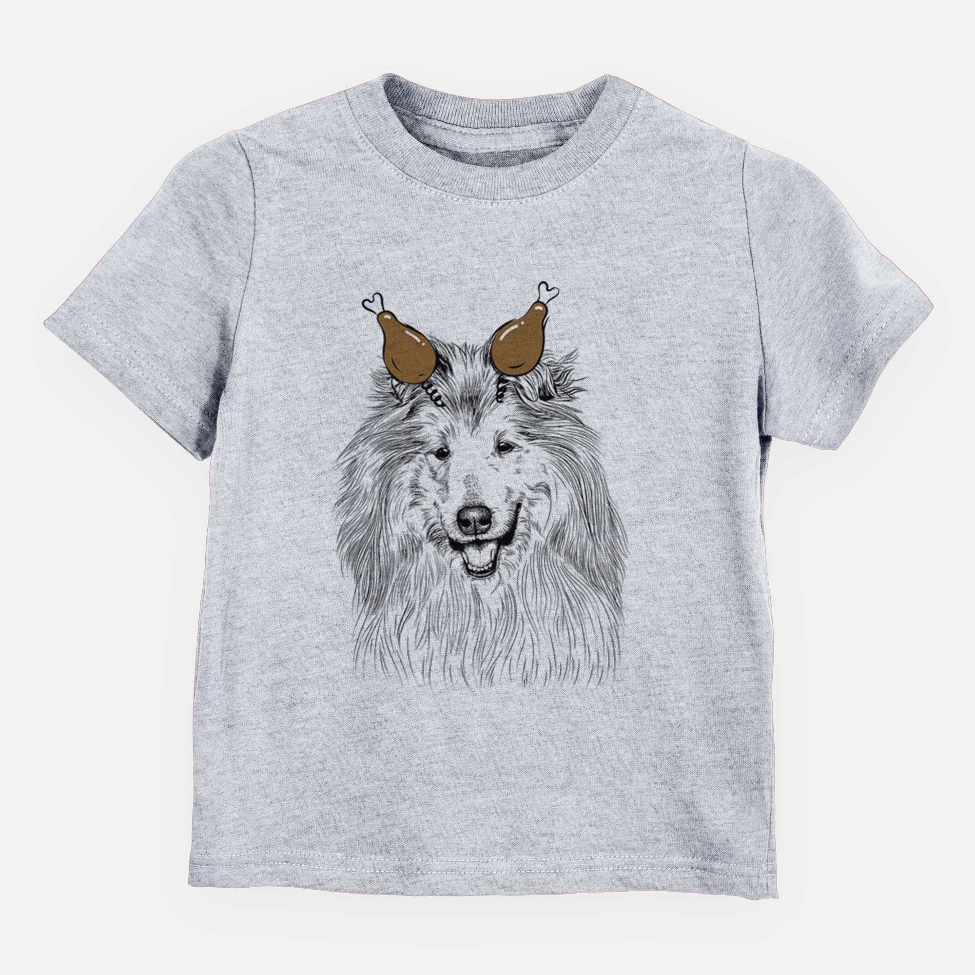 Thanksgiving Donnan the Rough Collie - Kids/Youth/Toddler Shirt