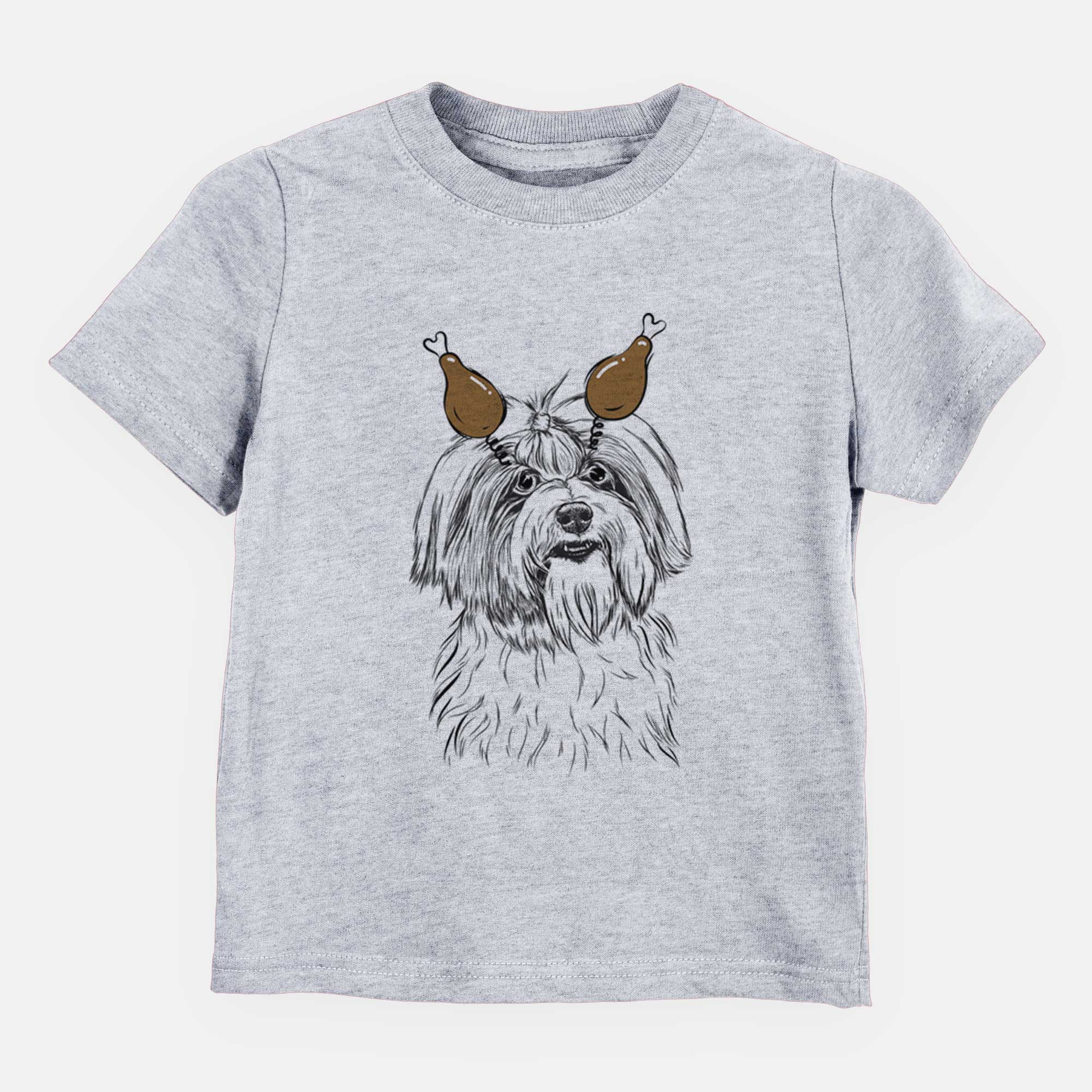 Thanksgiving Dooley the Havanese - Kids/Youth/Toddler Shirt