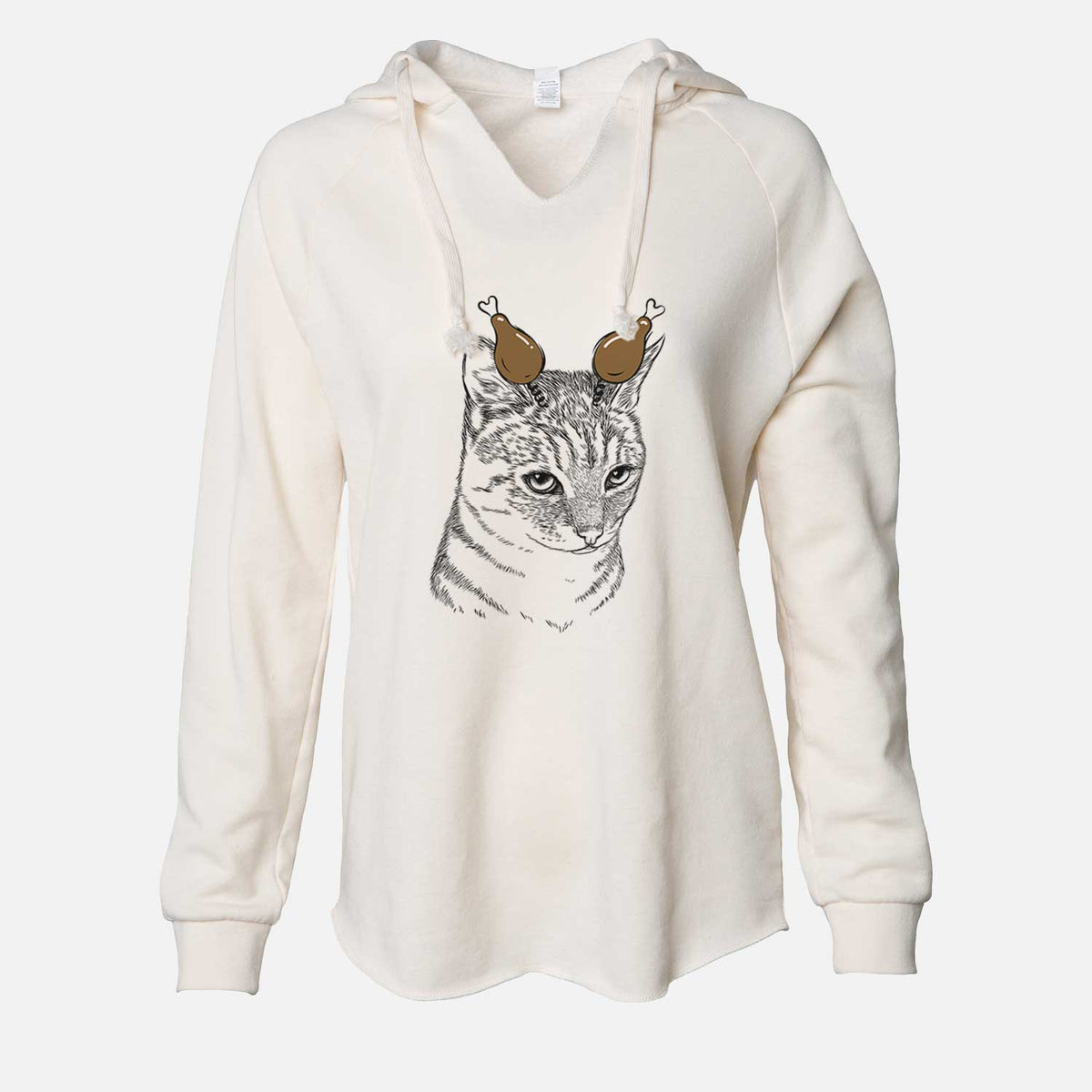 Thanksgiving Dora the Tabby Cat - Cali Wave Hooded Sweatshirt