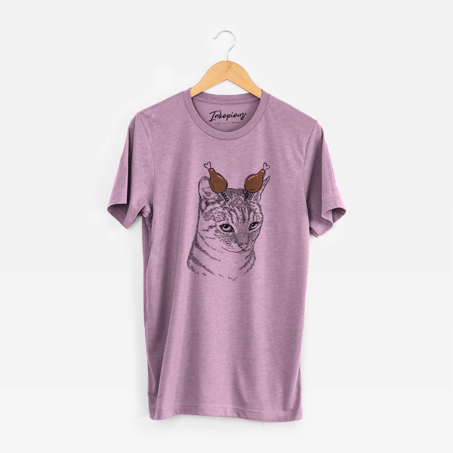 Thanksgiving Dora the Tabby Cat - Unisex Crewneck