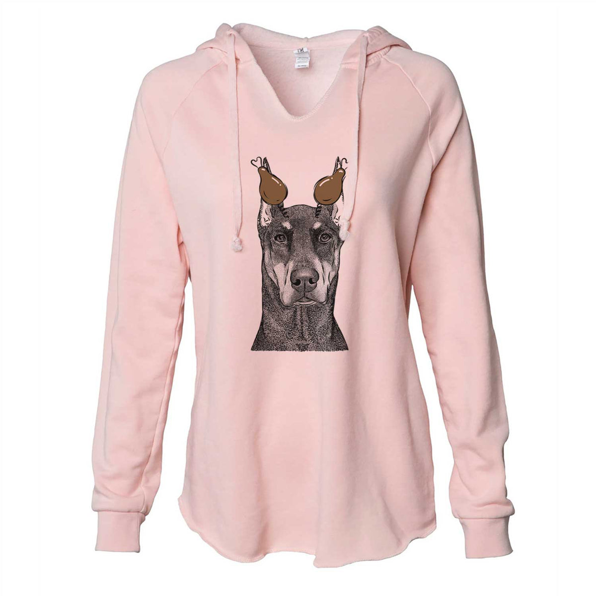 Thanksgiving Drake the Doberman Pinscher - Cali Wave Hooded Sweatshirt