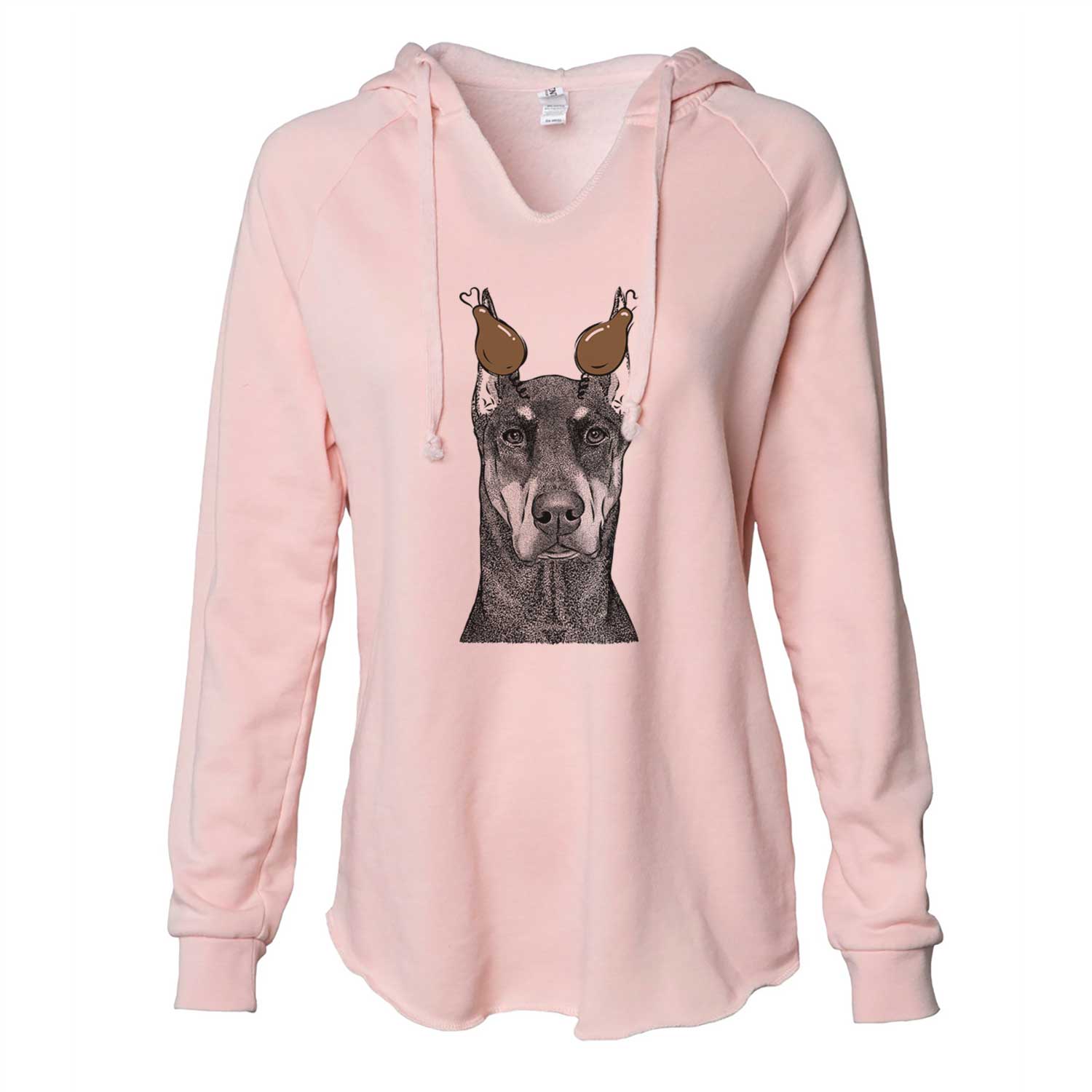 Thanksgiving Drake the Doberman Pinscher - Cali Wave Hooded Sweatshirt