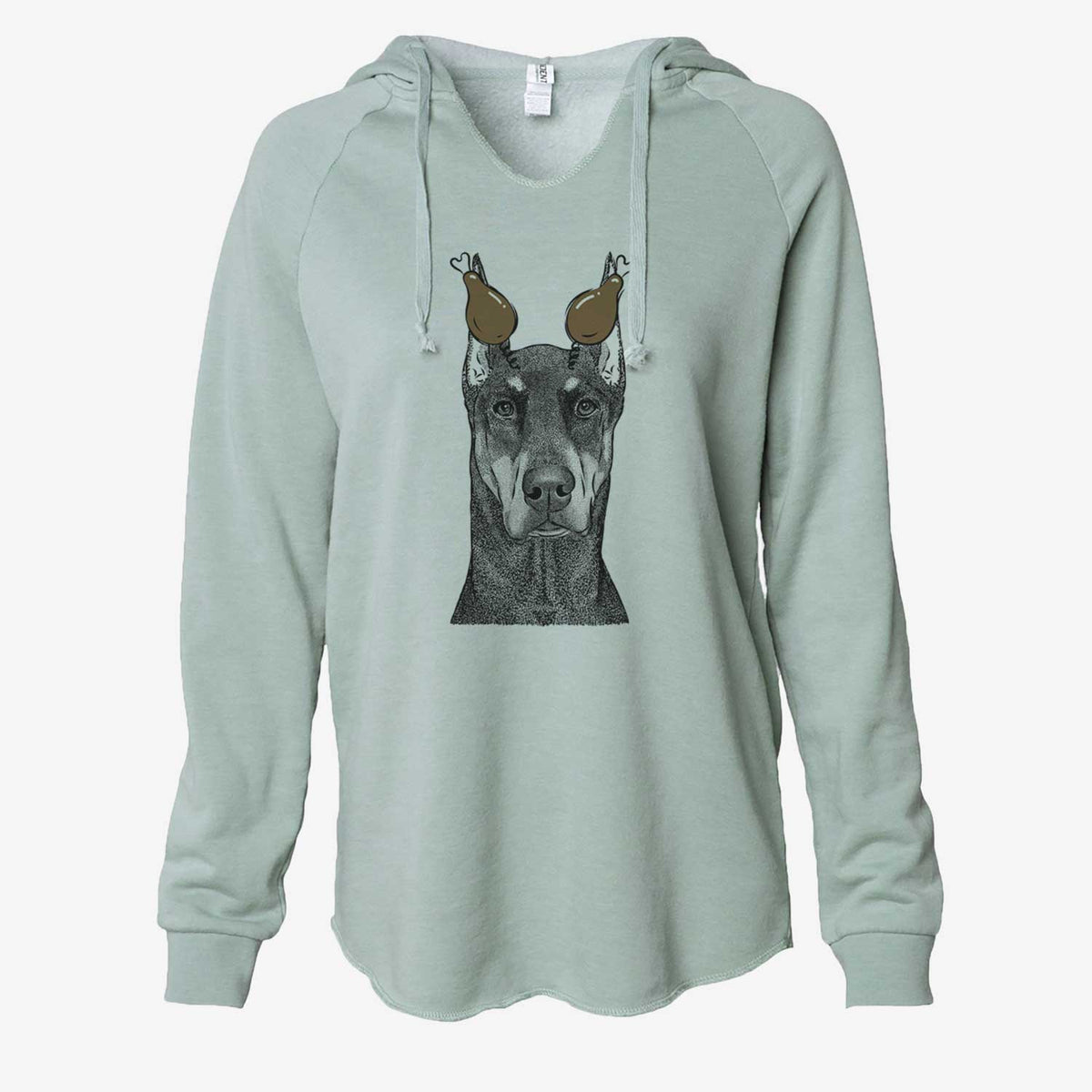 Thanksgiving Drake the Doberman Pinscher - Cali Wave Hooded Sweatshirt
