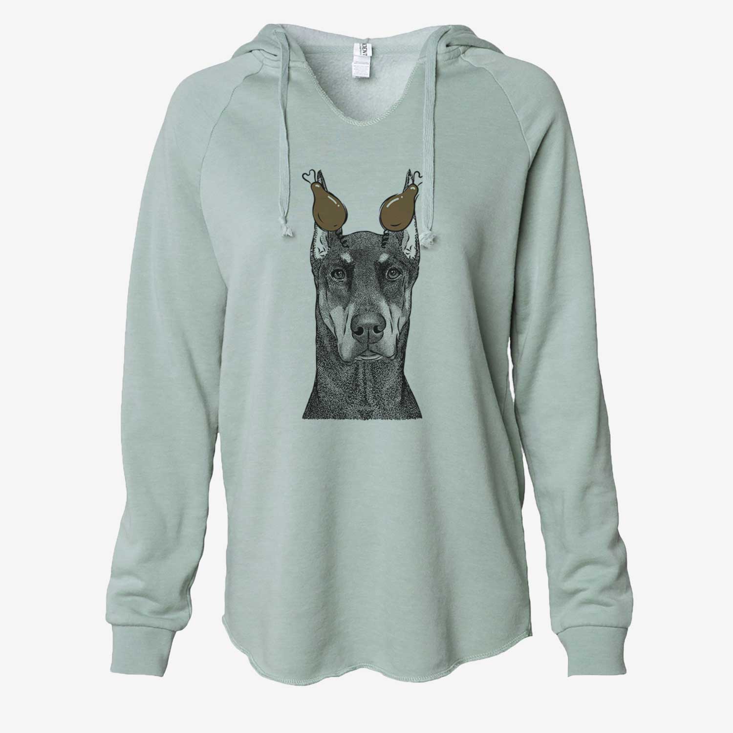 Thanksgiving Drake the Doberman Pinscher - Cali Wave Hooded Sweatshirt